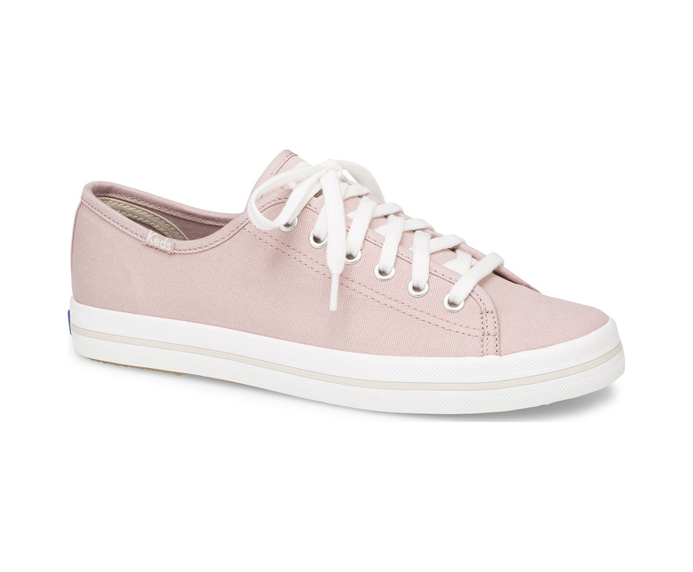 Womens Keds Sneakers - Washable Kickstart - Pink - 3814-NLETI